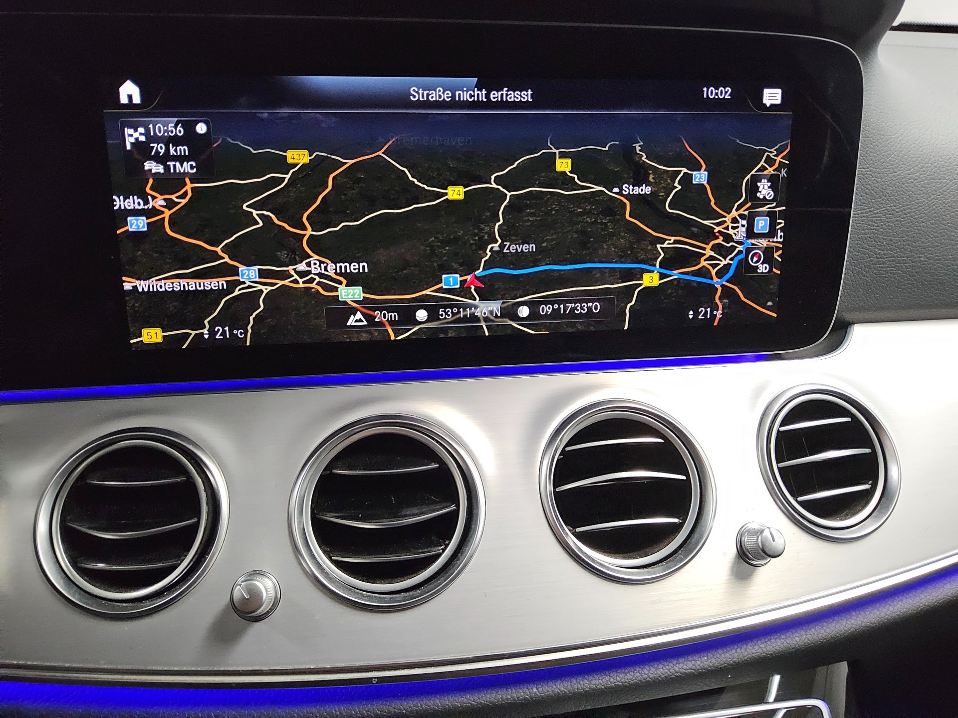 Mercedes-Benz E 220 T d Avantgarde T-Leder Navi LED RfK AHK 7
