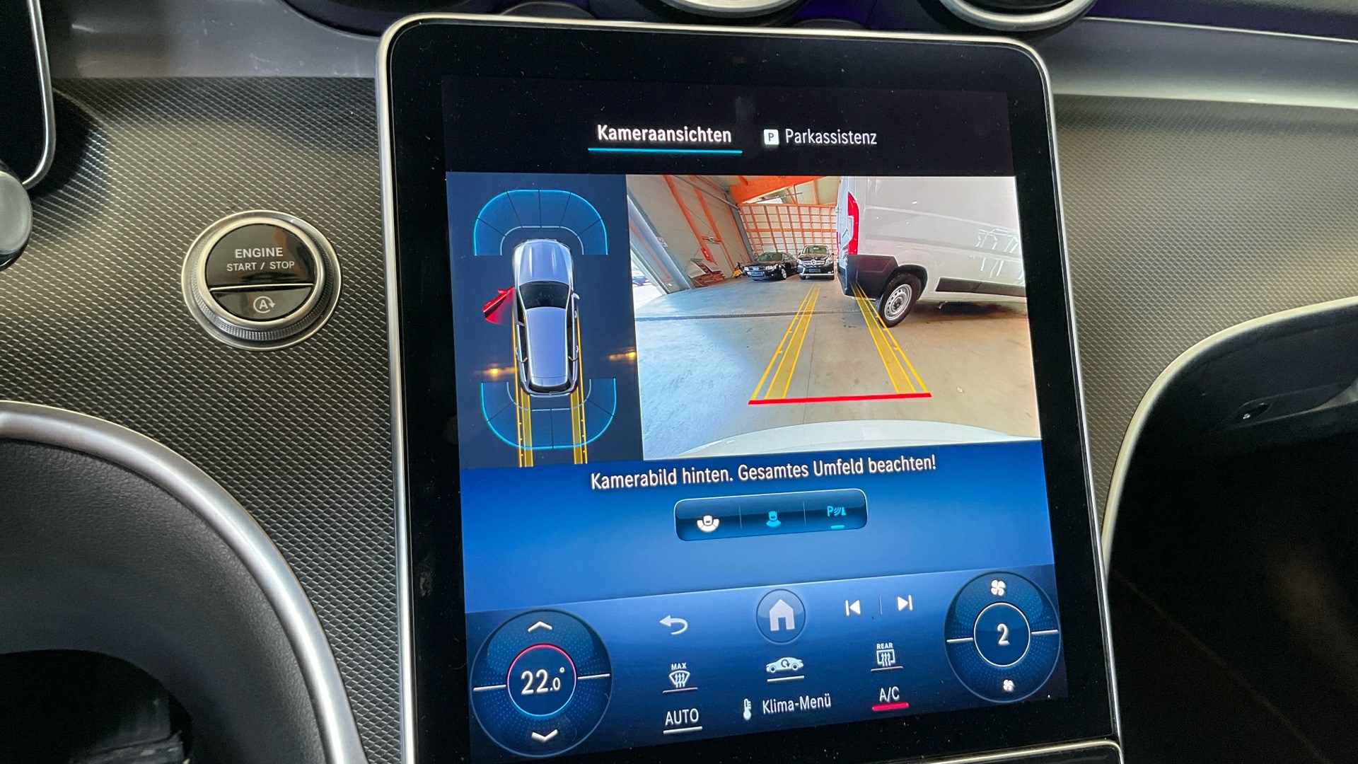 Mercedes-Benz C 200 T d Avantgarde T-Leder Navi LED MBUX RFK 11