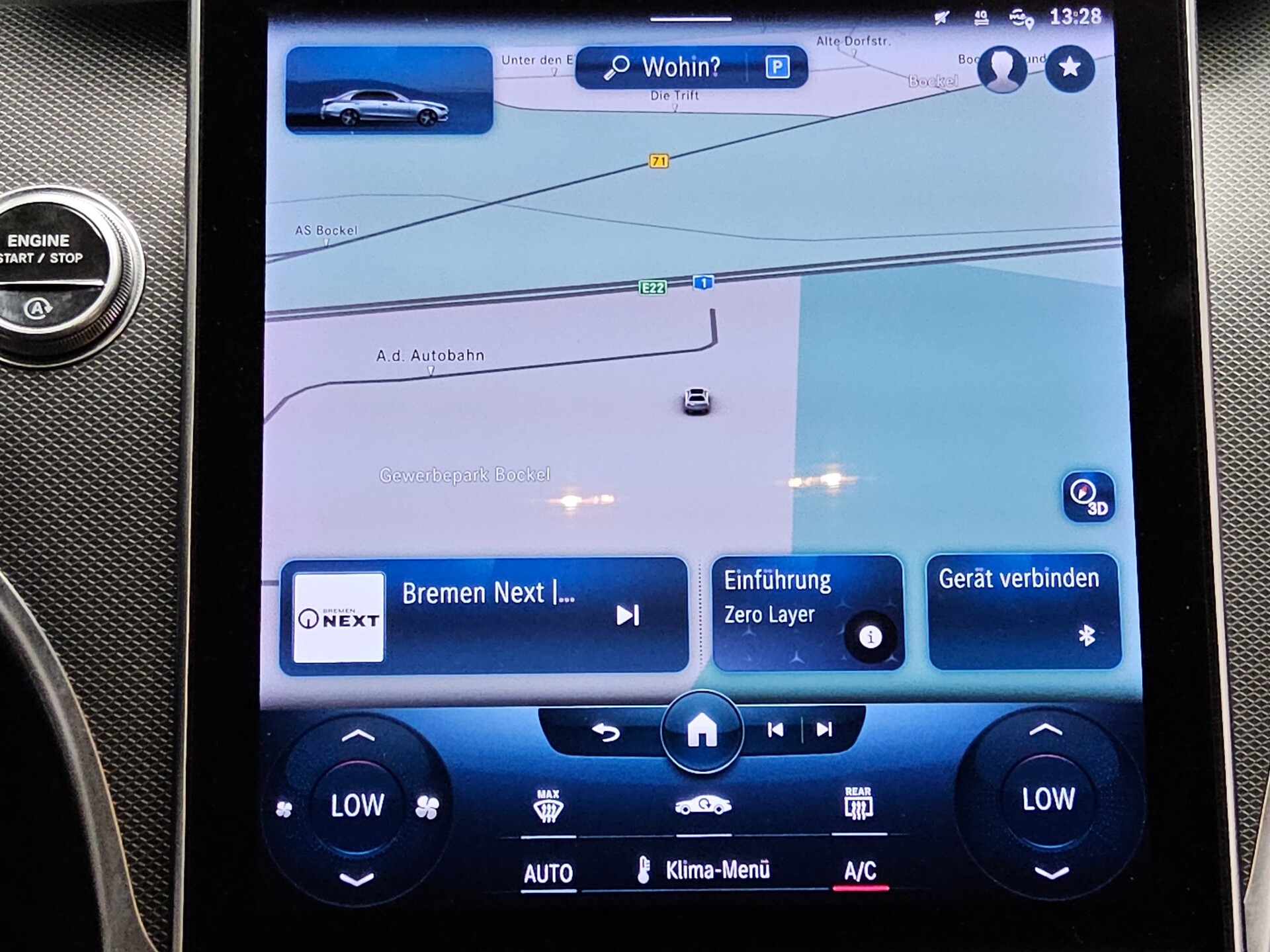 Mercedes-Benz C 220 d Avantgarde T-Leder Navi LED AHK MBUX 7