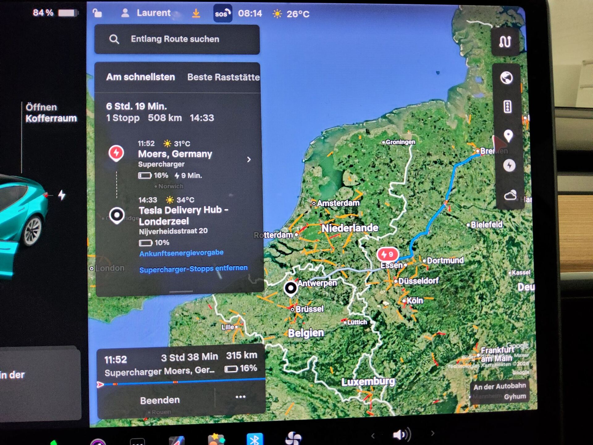 Tesla Model 3 Long Range AWD Leder Navi ACC RfK 4xShz 7