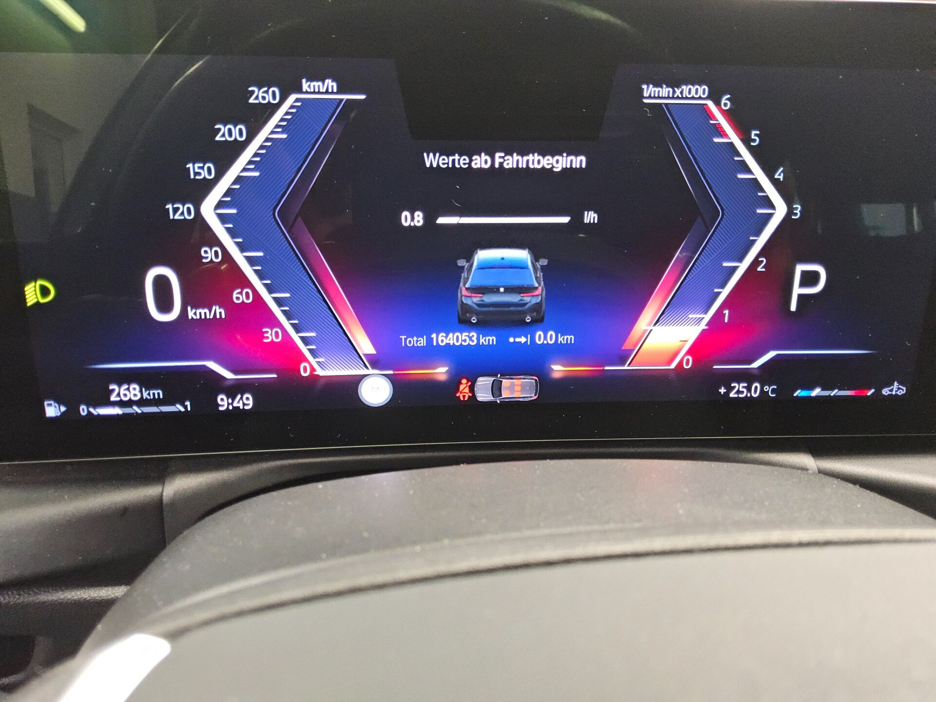 BMW 318dA Touring T-Leder Navi LED ACC 8