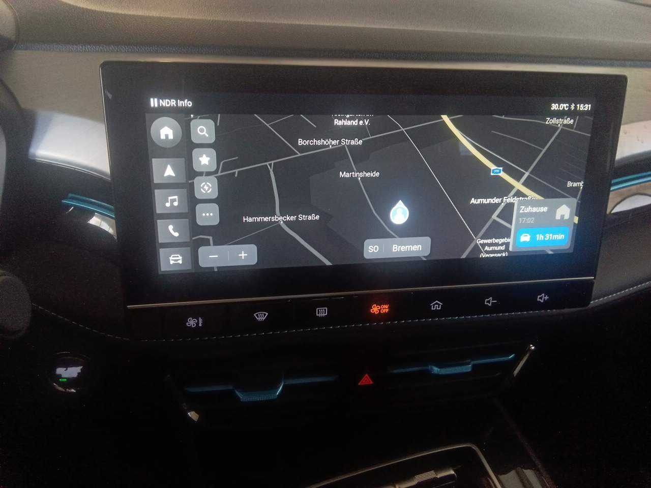 MG MG5 NAVI CARPLAY ANDROID KLIMAAUT SHZ 7