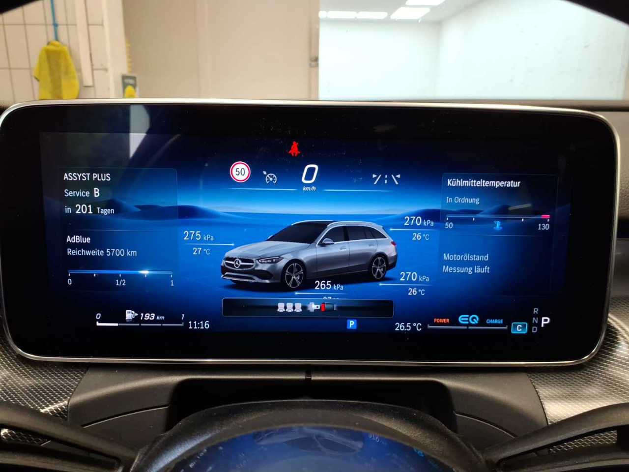 Mercedes-Benz C 220 T d Avantgarde Navi LED MBUX+ T-Leder RFK 10