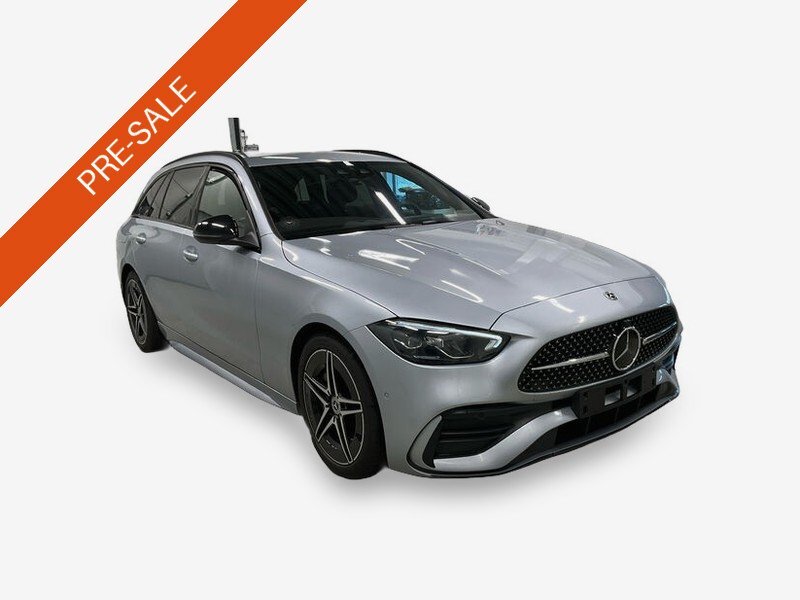 Mercedes-Benz C 220 T d AMG-Line Night T-Leder Navi LED