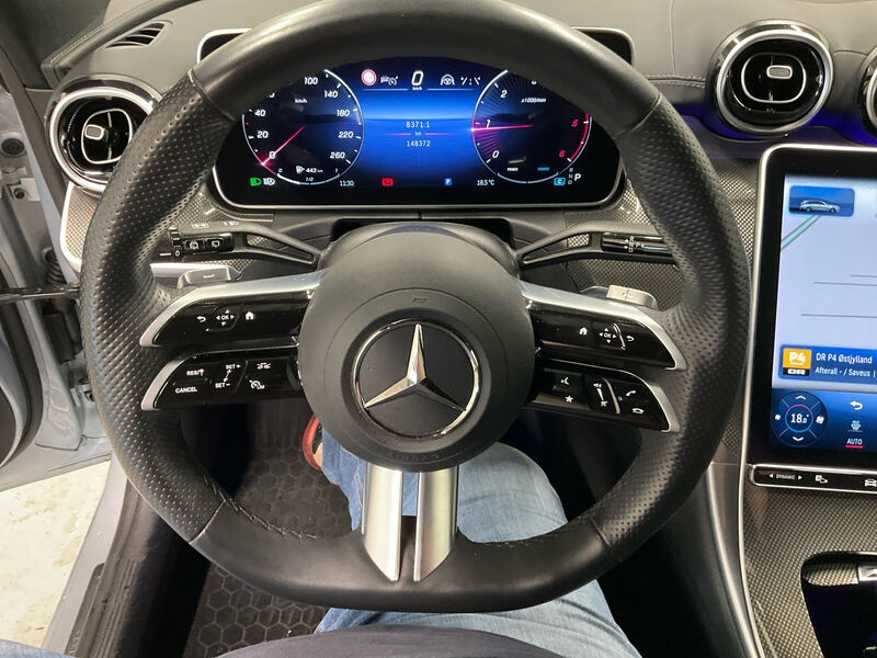 Mercedes-Benz C 220 T d AMG-Line Night T-Leder Navi LED 6
