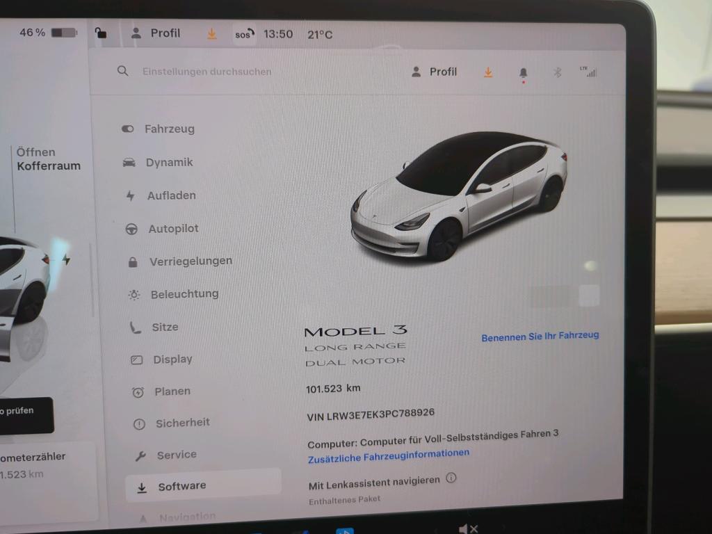 Tesla Model 3 Long Range AWD NAVI LED PANO SHZ KAMERA 8