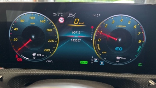 Mercedes-Benz A 250 e T-Leder Navi LED MBUX 6