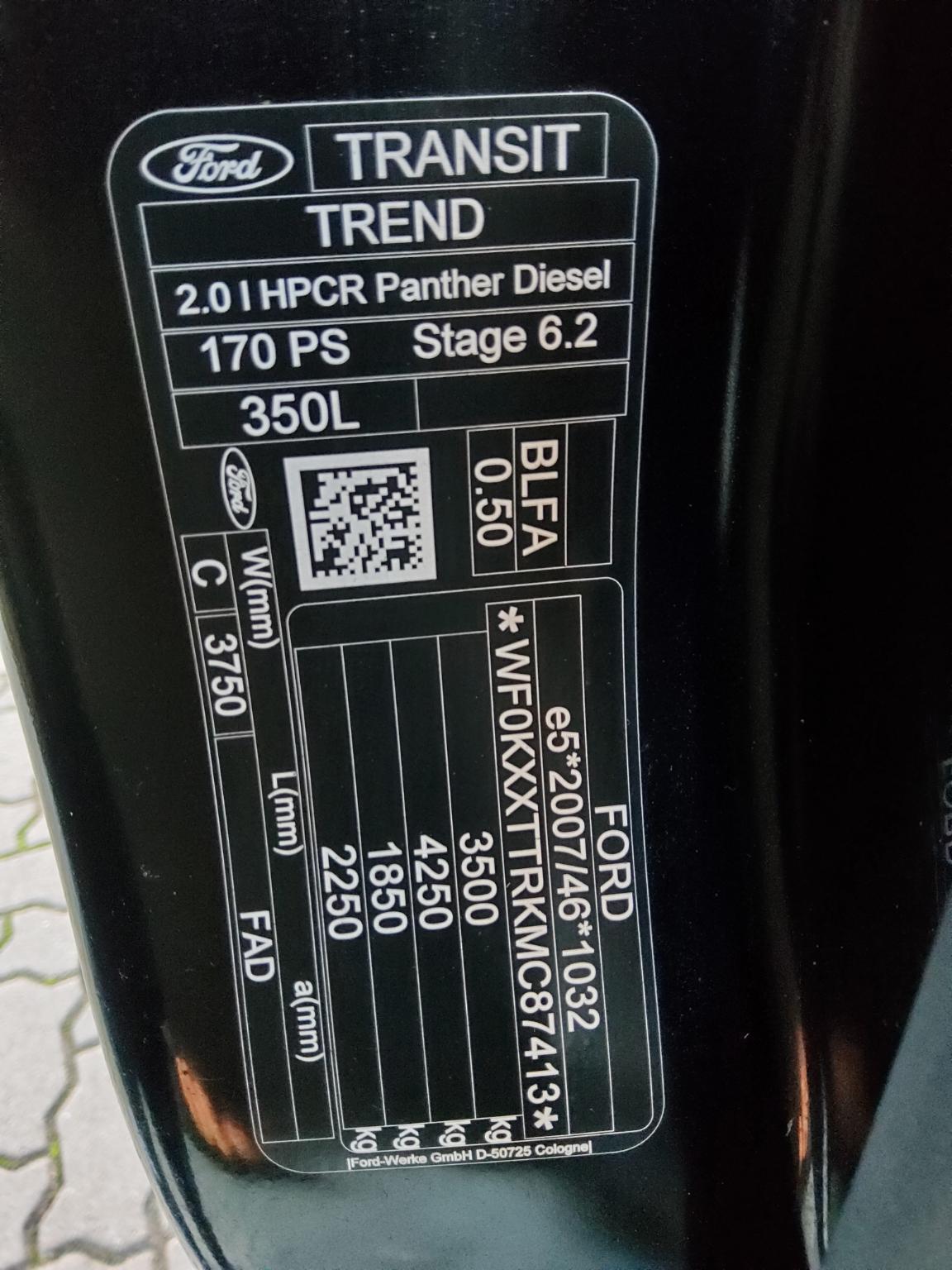 Ford Transit 2.0 TDCi FT 350 L3H2 8-Sitz ACC RFK Xen. 13