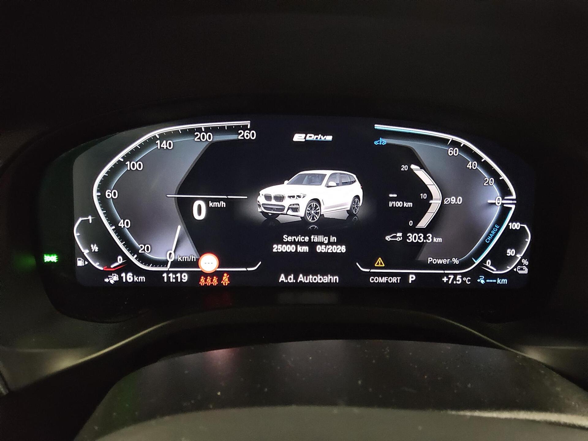 BMW X3 xDrive30e M-Sport T-Leder Navi LED LC-Pro ACC 8