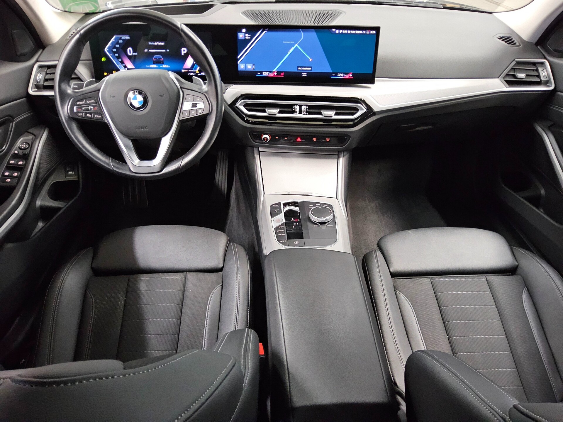 BMW 320dA Touring xDr T-Leder Navi LED Curved HuD 5