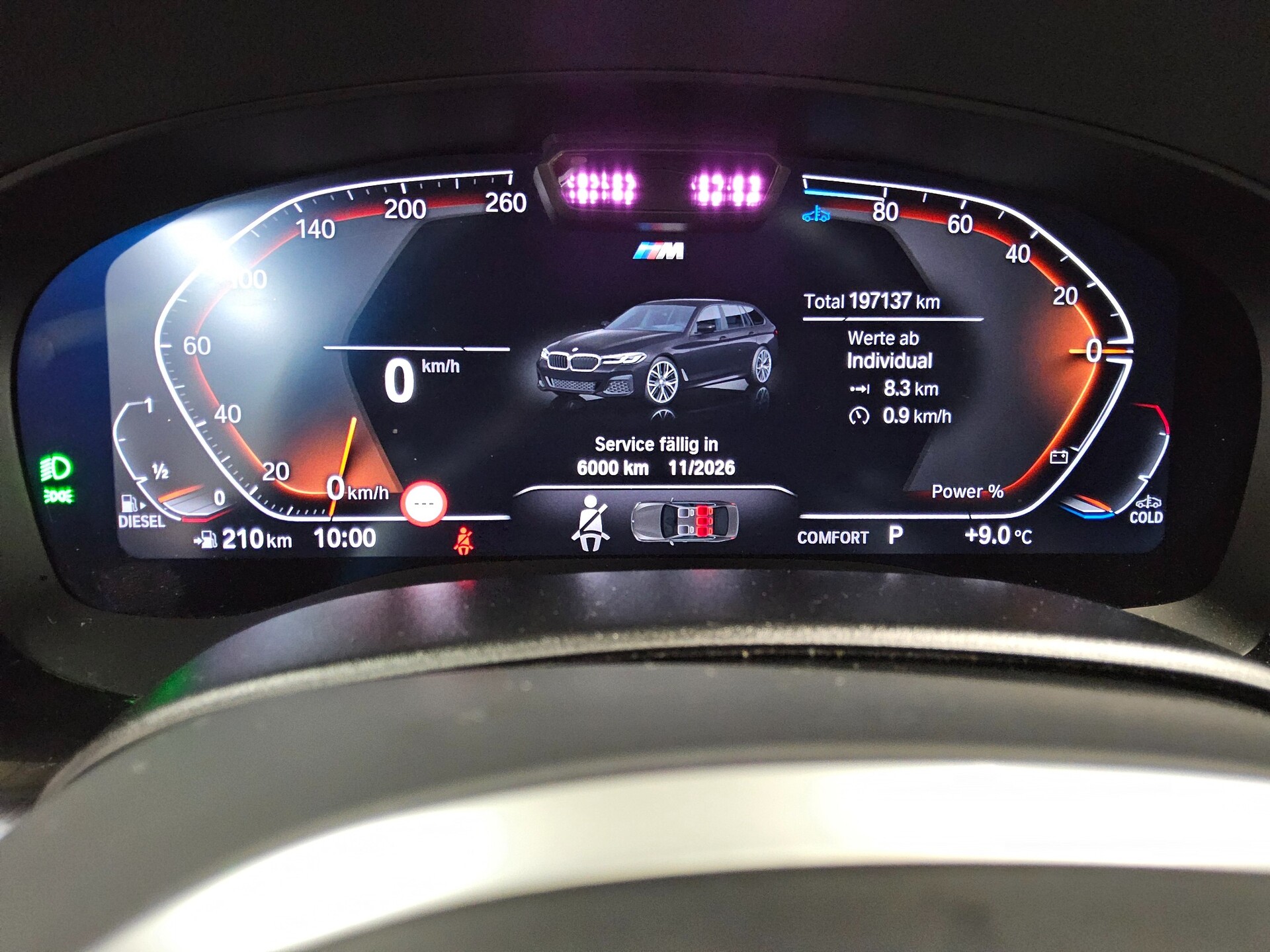 BMW 520dA Touring M-Sport Leder Navi LED LC prof. 8