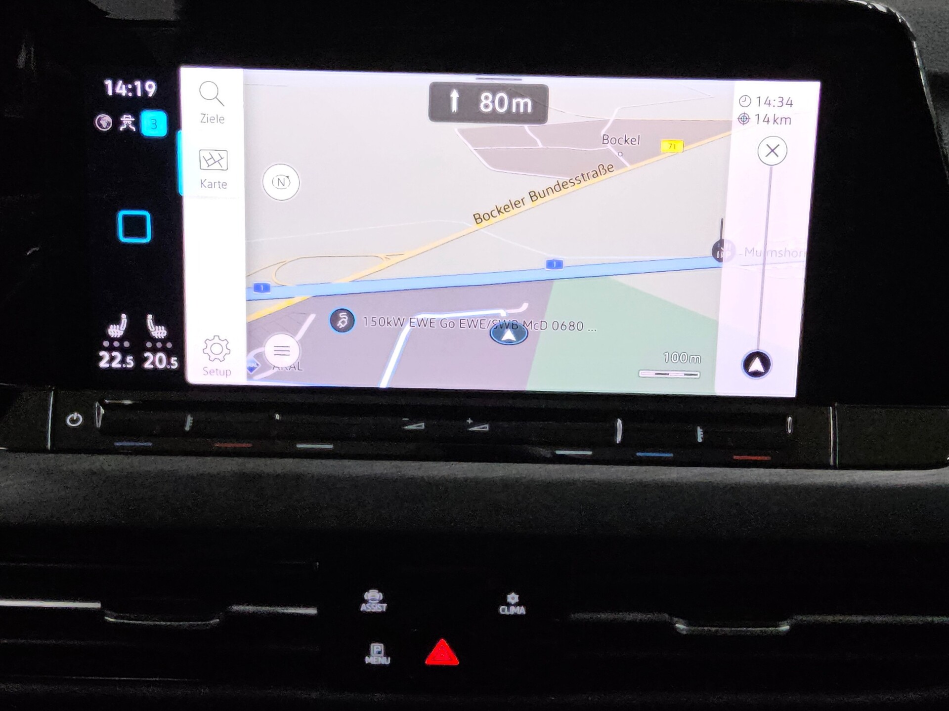 Volkswagen Golf-8 Var. 2.0 TDI Style Navi LED DC ACC PDC 7