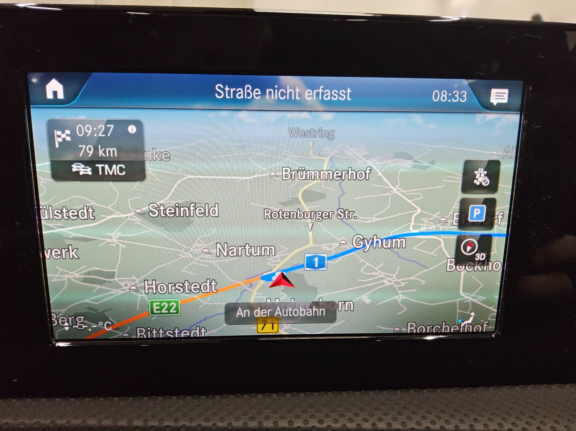 Mercedes-Benz A 200 d Progressive T-Leder Navi LED Pano SHZ 7