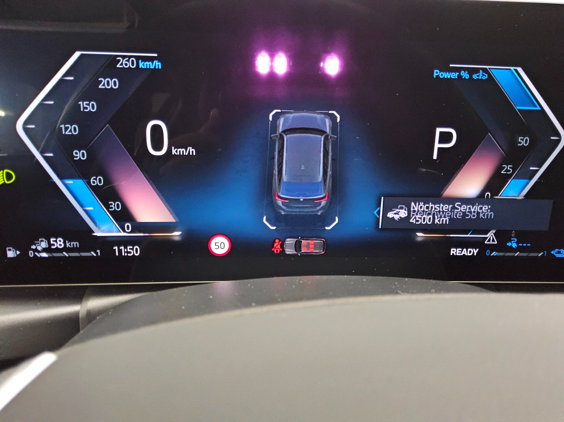 BMW 330e Touring T-Leder Navi LED Curved 8