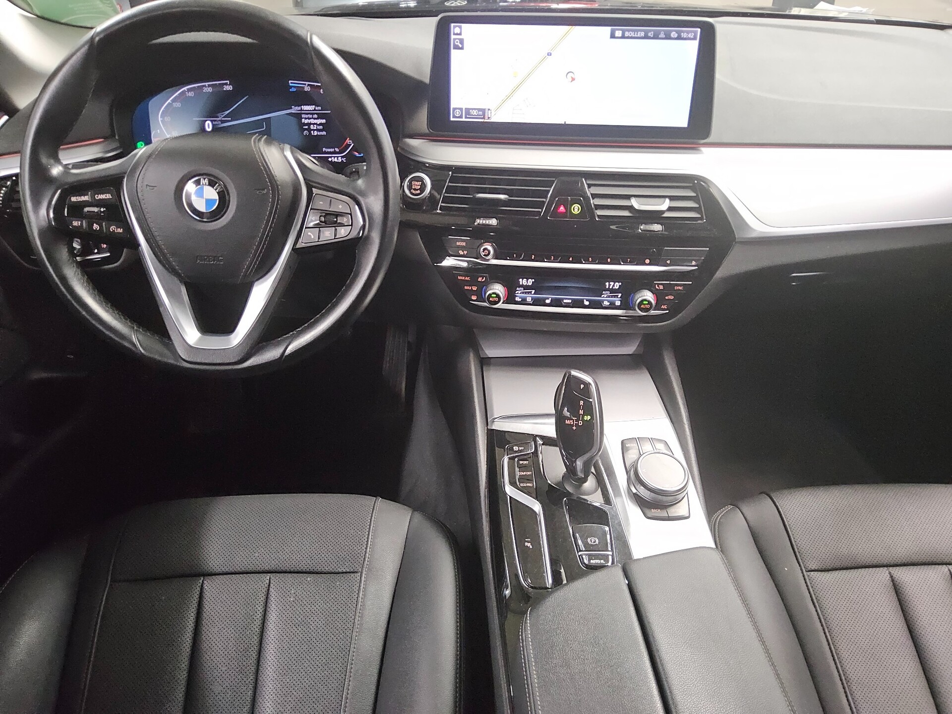 BMW 520dA Touring xDr Navi LED LC-Pro Leder AHK RFK 5