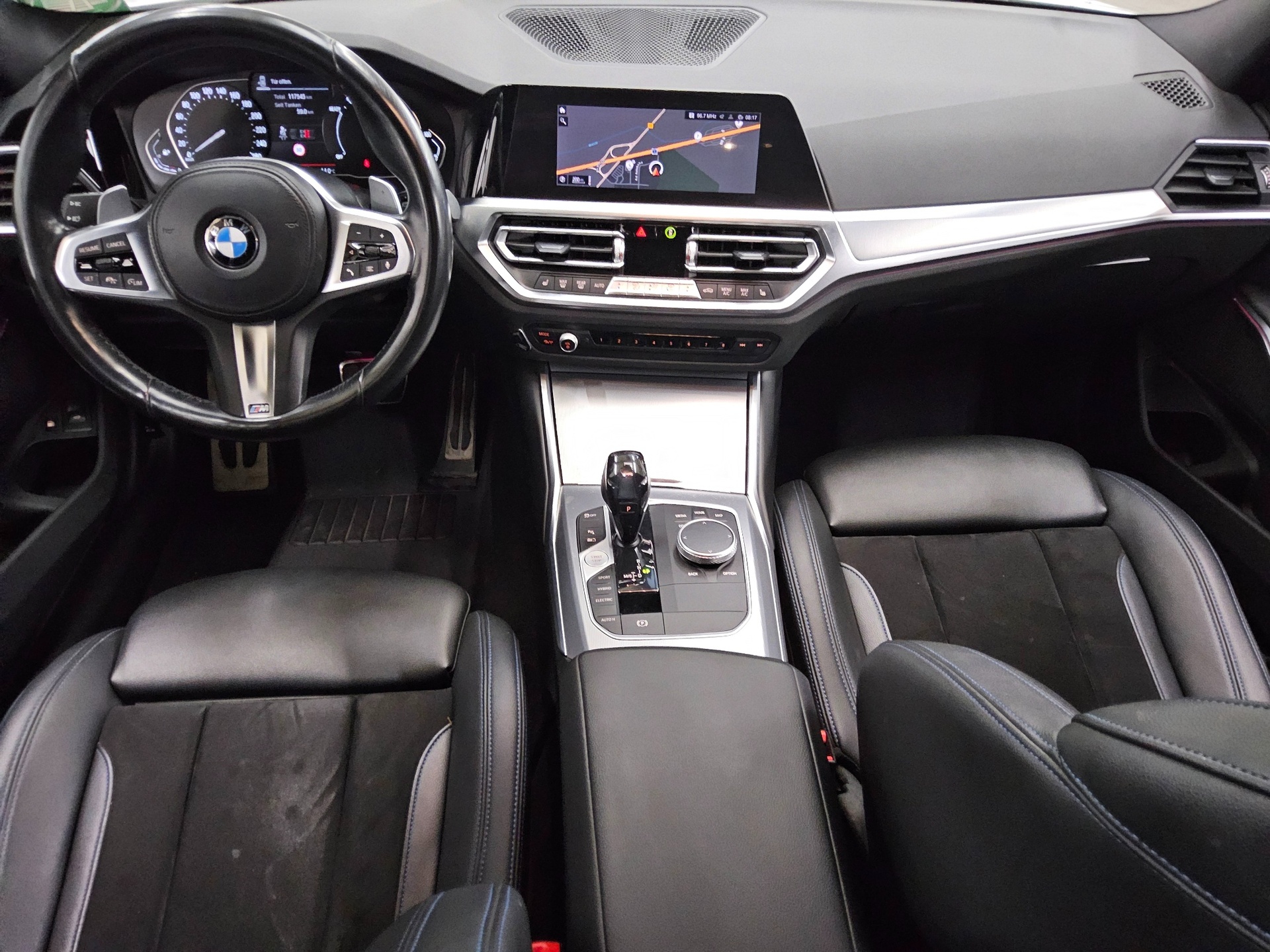 BMW 330e Touring M-Sport T-Leder Navi LED LC+ Shadow 5