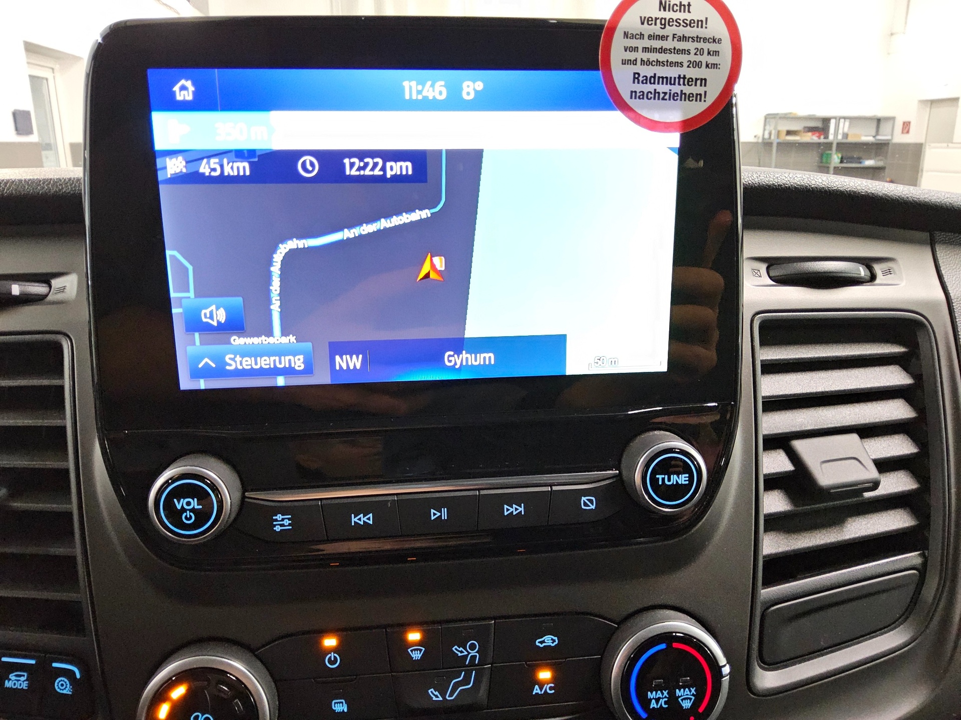 Ford Transit Custom L1H1 2.0 TDCi Trend 3-Sitzer Navi 7