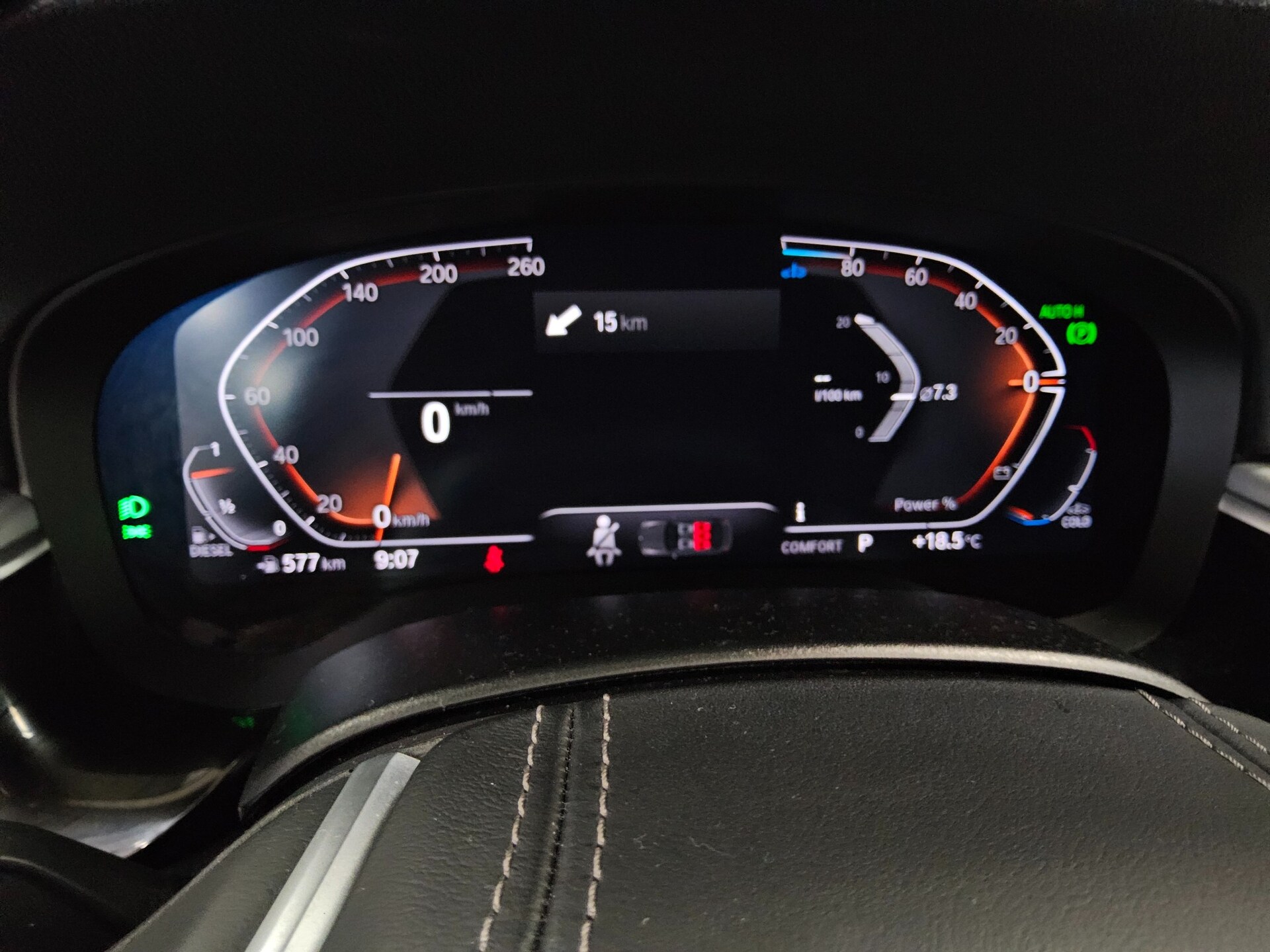 BMW 520dA Touring Navi LED Leder AHK Kamera 8
