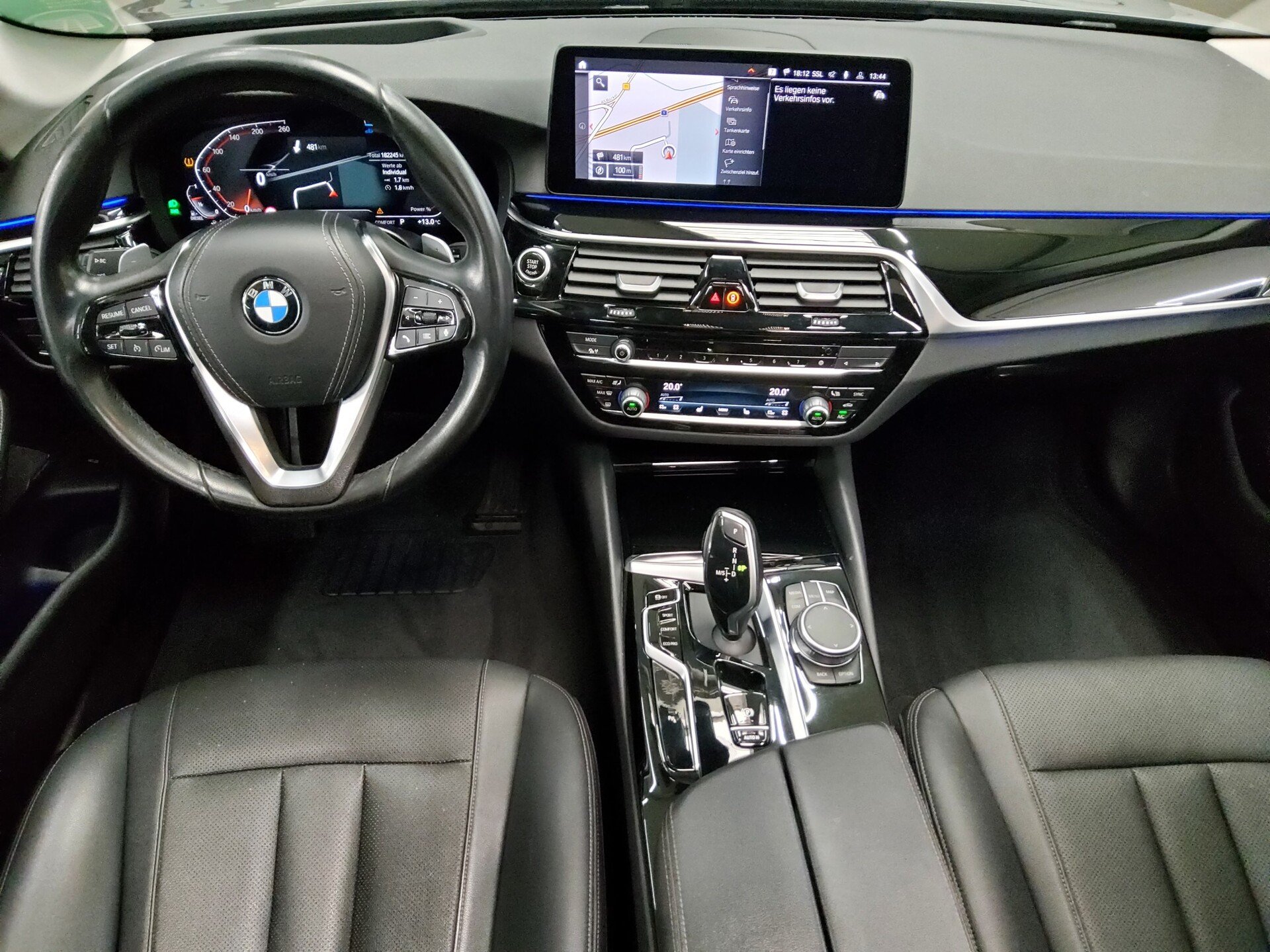 BMW 520dA xDr Leder Navi HuD GSD LC-Pro H-K Laser 5