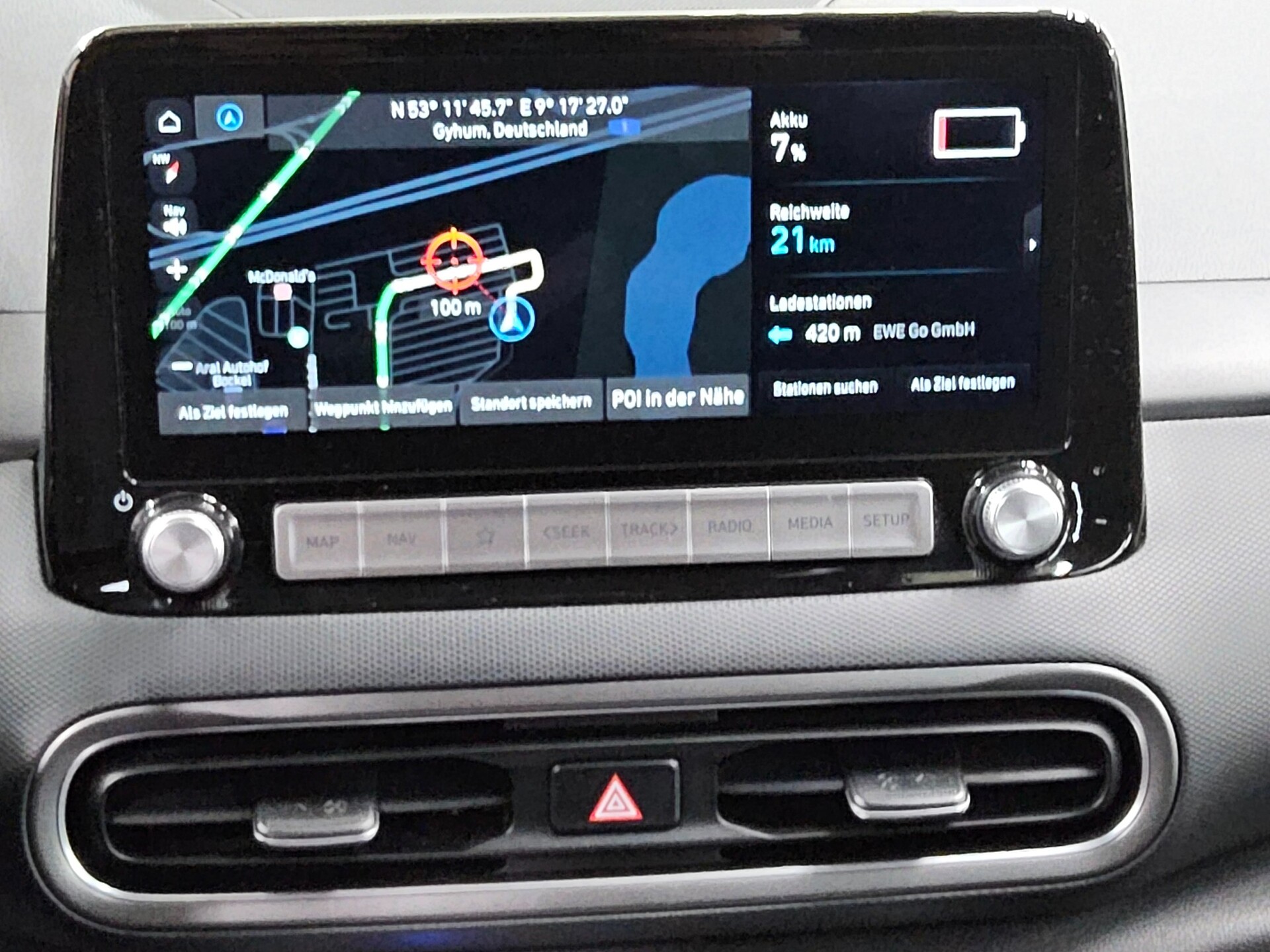 Hyundai Kona Navi DAB+ RFK 7