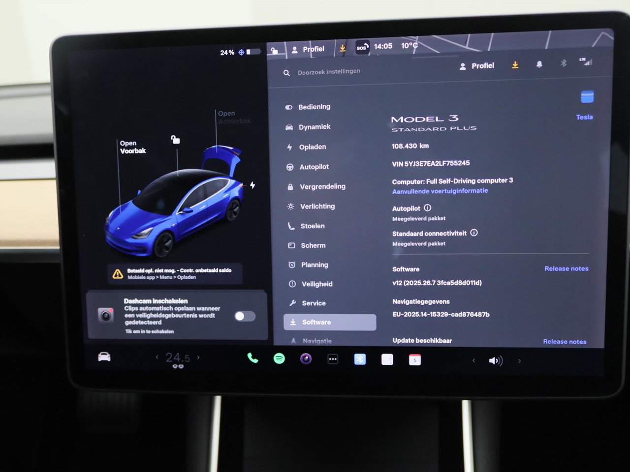 Tesla Model 3 Standard RWD Plus 86.6% SoH [ TREKHAAK+AUTOPILOT+60 kWh+PREMIUM AUDIO ] 29
