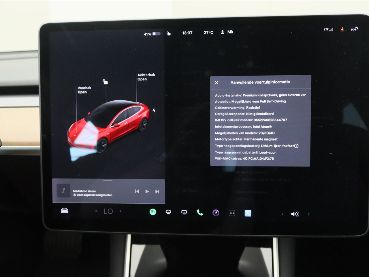 Tesla Model 3 Standard RWD Plus 89% SoH [ LFP-ACCU+AUTOPILOT+60 kWh+PREMIUM AUDIO ] 29