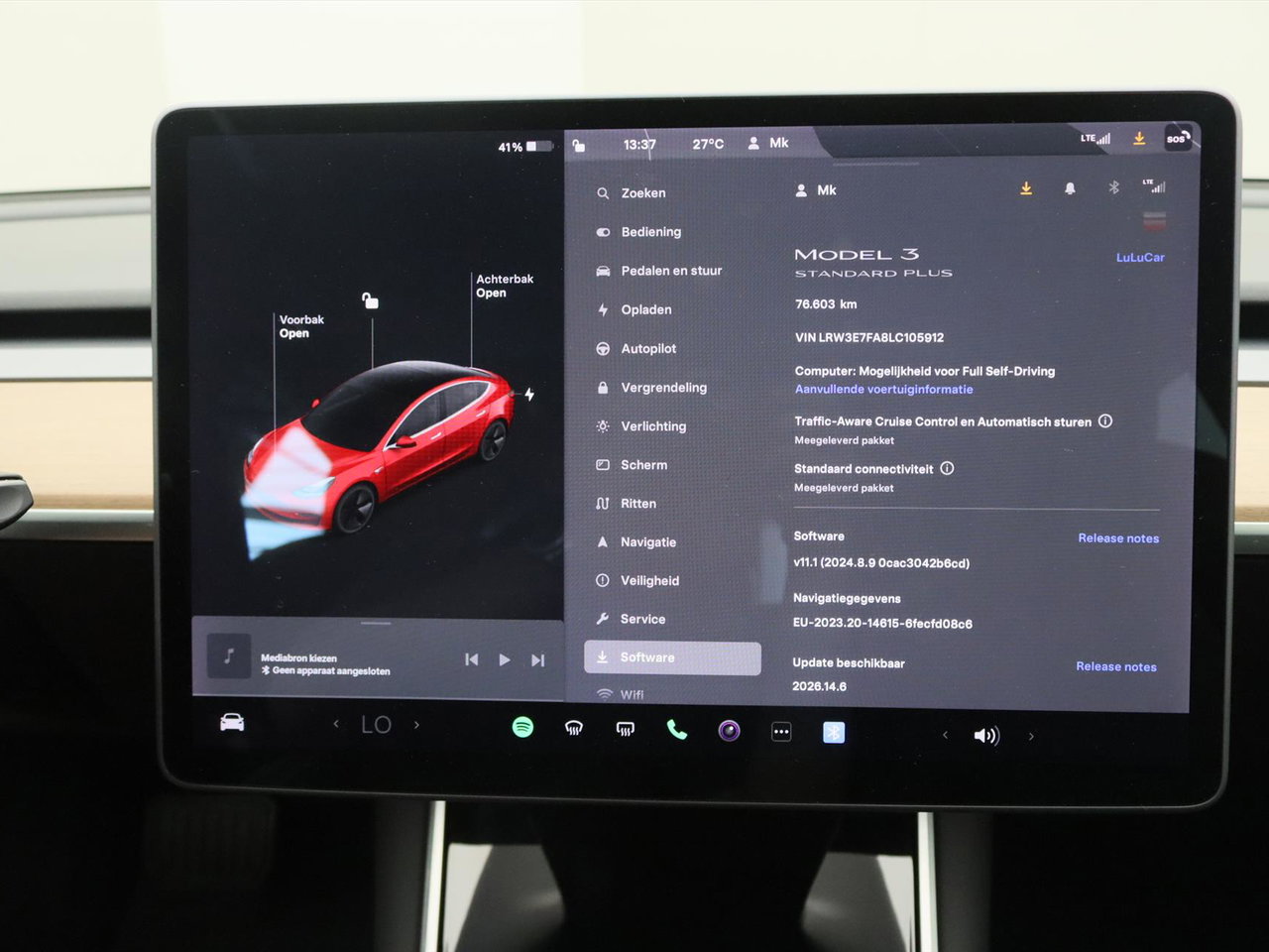 Tesla Model 3 Standard RWD Plus 89% SoH [ LFP-ACCU+AUTOPILOT+60 kWh+PREMIUM AUDIO ] 28