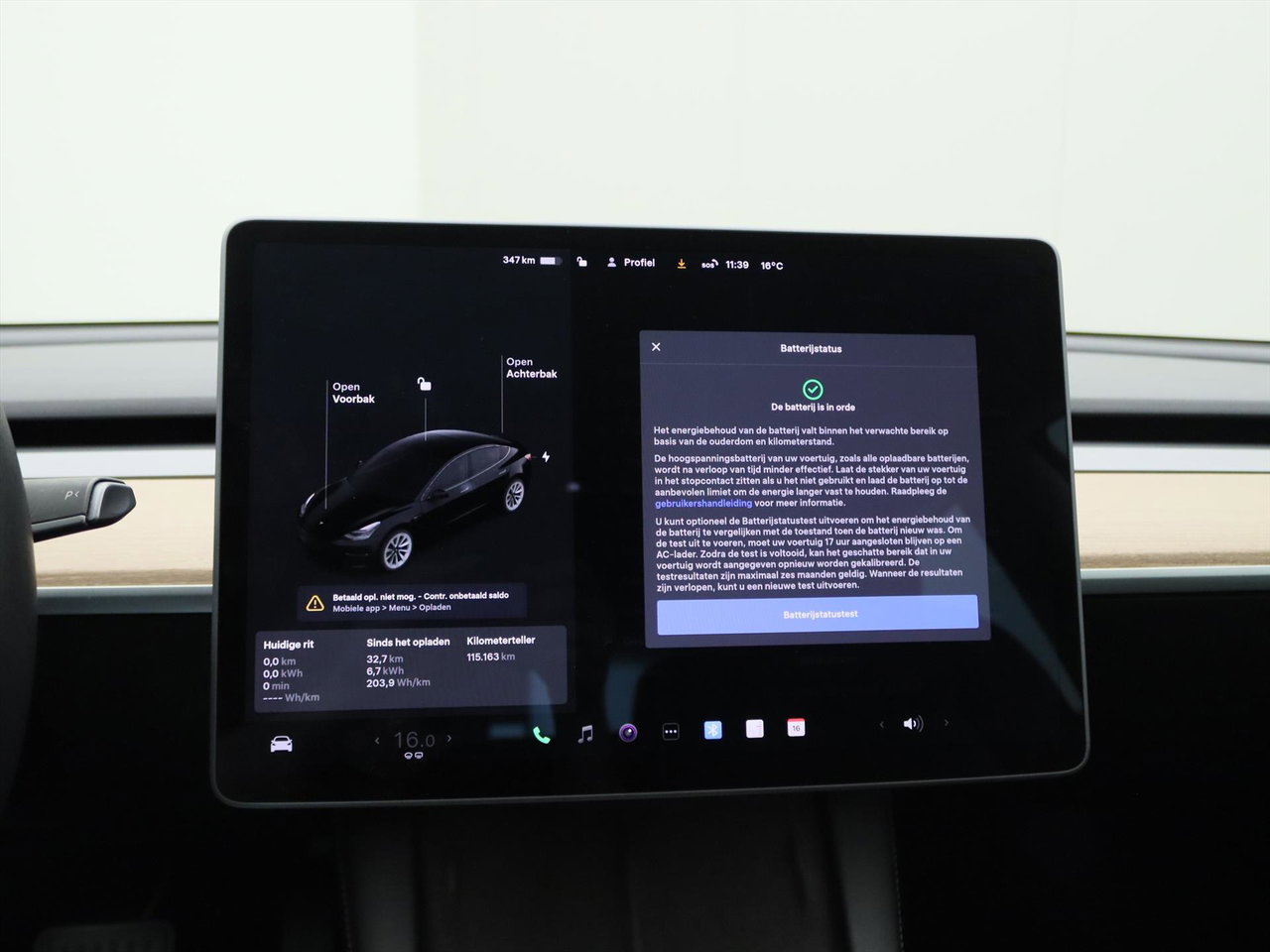 Tesla Model 3 Long-Range AWD 351pk 75 kWh 86.6% SoH [ FACELIFT+WARMTEPOMP+AUTOPILOT+620KM WLTP+PREMIUM AUDIO ] 27