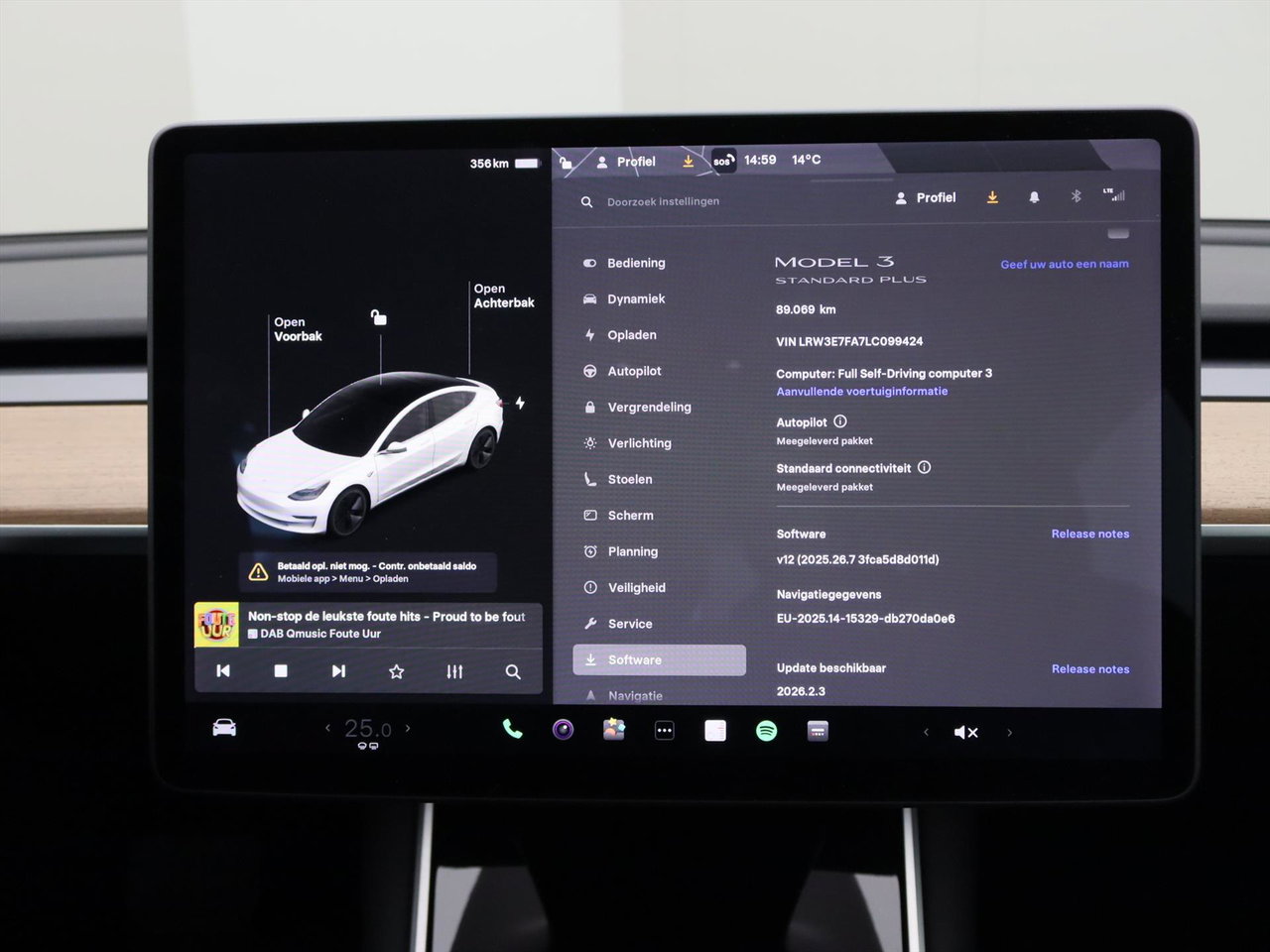 Tesla Model 3 Standard RWD Plus 90% SoH [ LFP-ACCU+AUTOPILOT+60 kWh+PREMIUM AUDIO ] 29