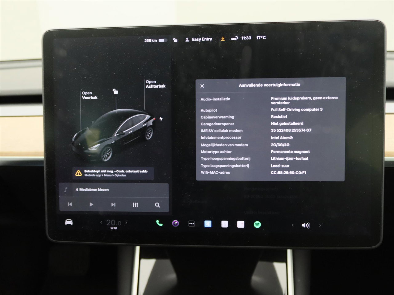 Tesla Model 3 Standard RWD Plus [ LFP-ACCU+AUTOPILOT+60 kWh+PREMIUM AUDIO ] 24