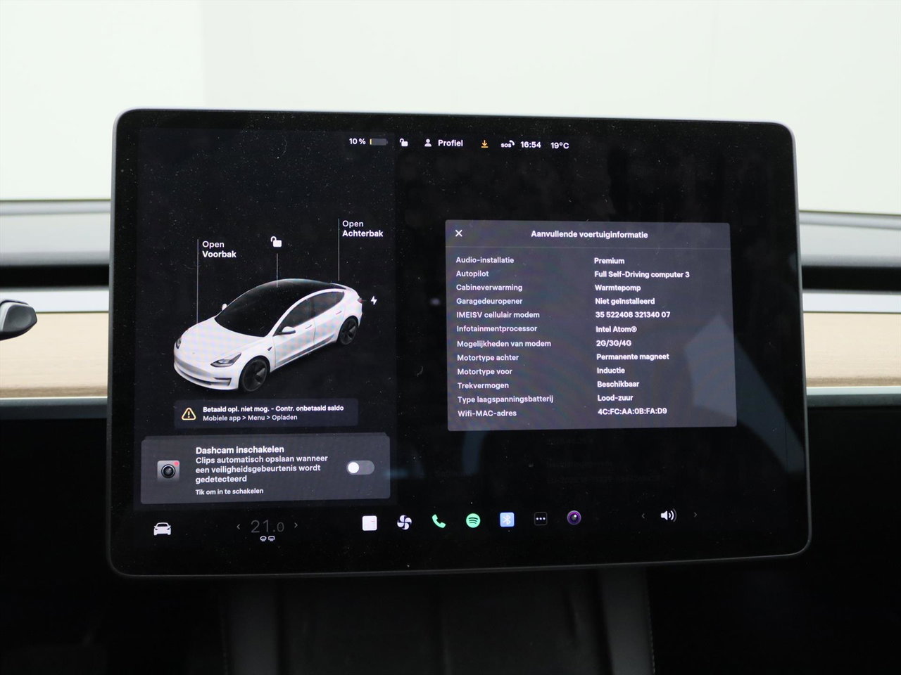 Tesla Model 3 Long-Range AWD 351pk 75 kWh FACELIFT [ TREKHAAK+WARMTEPOMP+AUTOPILOT+620KM WLTP+PREMIUM AUDIO ] 27