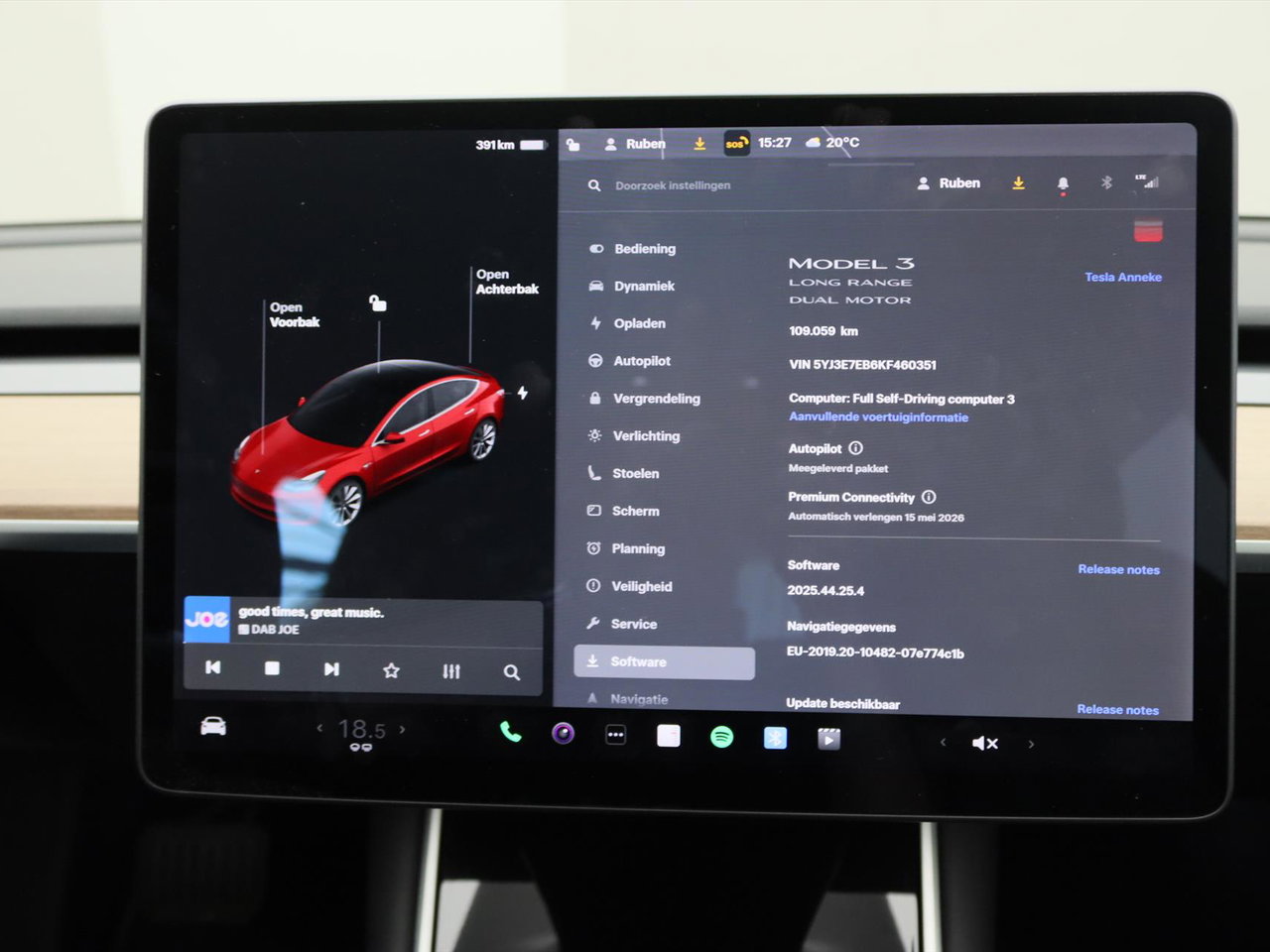 Tesla Model 3 Long-Range AWD 351pk 75 kWh [ AUTOPILOT+19 INCH+620KM WLTP+PREMIUM AUDIO ] 23