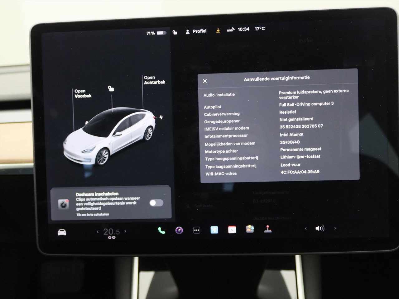 Tesla Model 3 Standard RWD Plus [ LFP-ACCU+AUTOPILOT+19 INCH+PREMIUM AUDIO ] 29