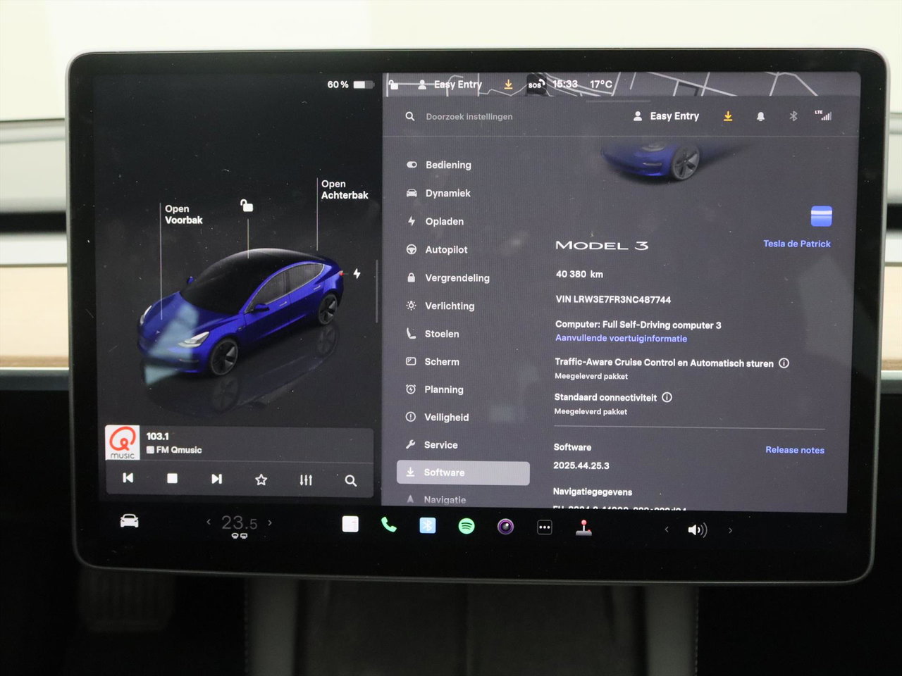 Tesla Model 3 Standard RWD Plus UPGRADE [ AMD RYZEN+LFP-ACCU+WARMTEPOMP+AUTOPILOT+60 kWh+PREMIUM AUDIO ] 30