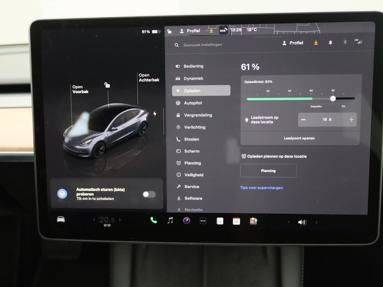Tesla Model 3 Long-Range AWD 351pk 75 kWh FACELIFT [ WARMTEPOMP+FSD+PREMIUM AUDIO ] 24