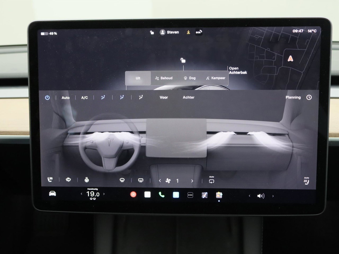 Tesla Model 3 Long-Range AWD 351pk 75 kWh UPGRADE 95% SoH [ RYZEN AMD+WARMTEPOMP+AUTOPILOT ] 29