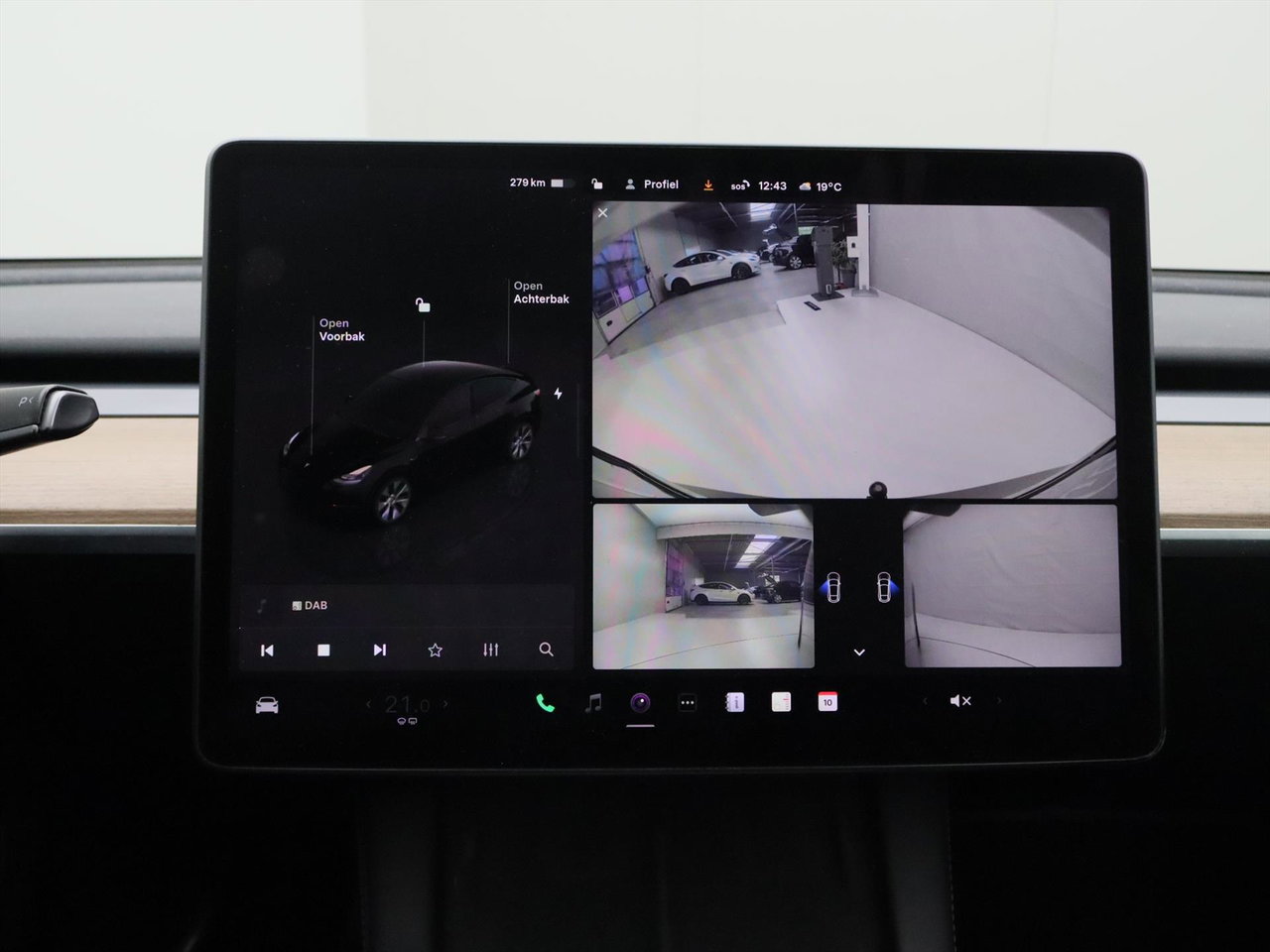 Tesla Model Y Long Range AWD 75kWh 351pk 93.2% SoH [ TREKHAAK+AMD RYZEN+AUTOPILOT+19 INCH+PREMIUM AUDIO ] 24