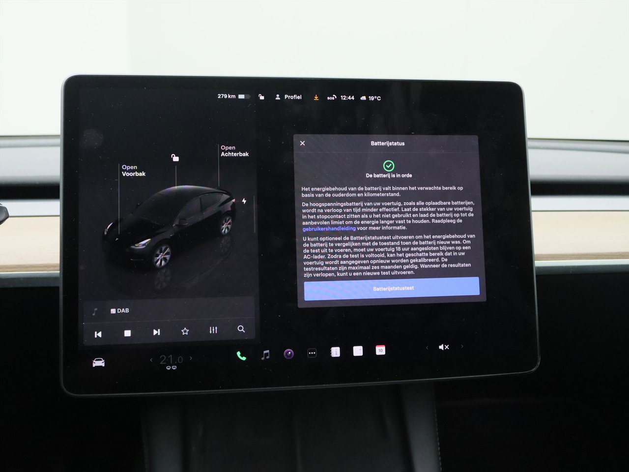 Tesla Model Y Long Range AWD 75kWh 351pk 93.2% SoH [ TREKHAAK+AMD RYZEN+AUTOPILOT+19 INCH+PREMIUM AUDIO ] 27