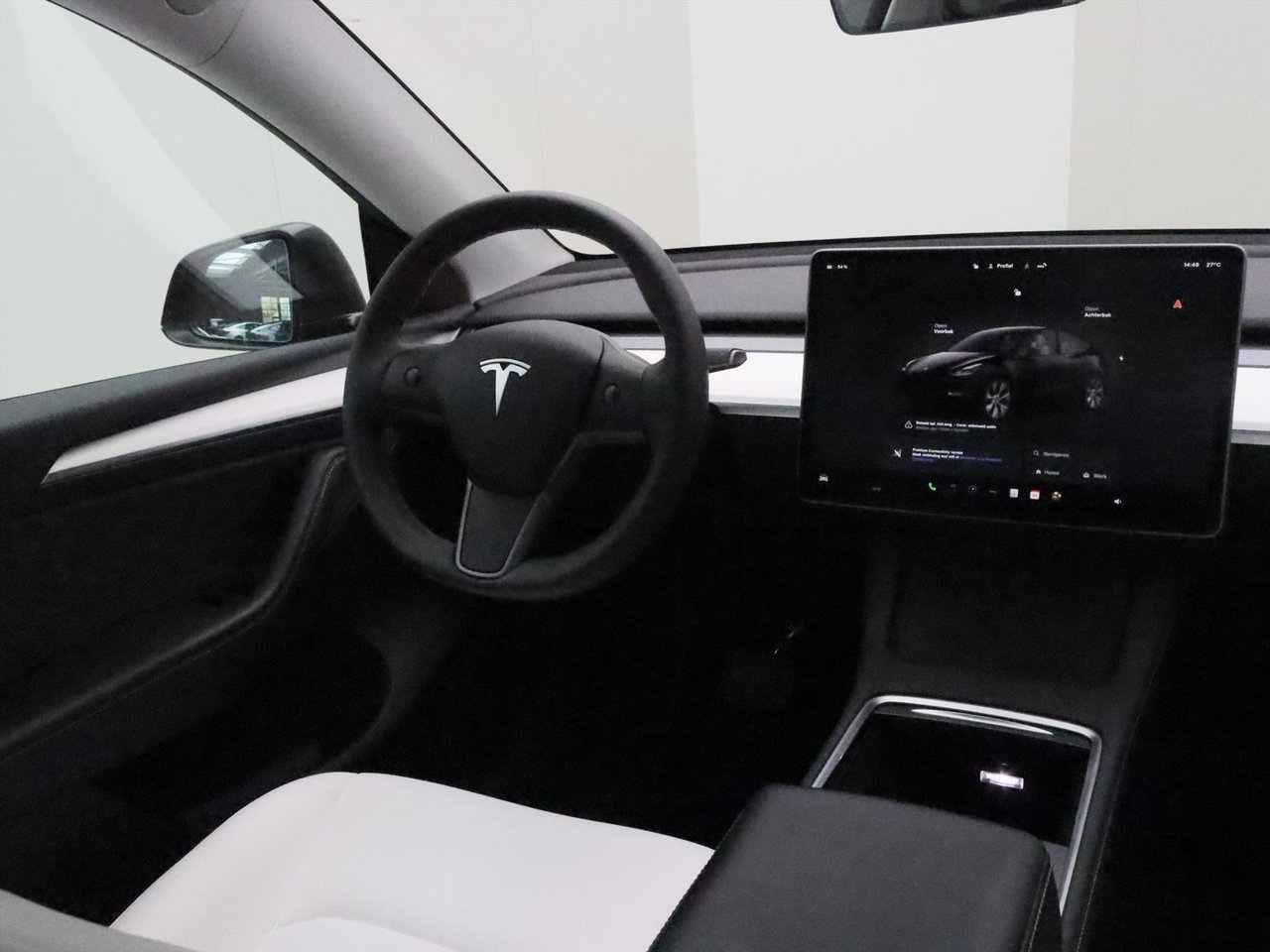 Tesla Model Y Long Range AWD 75kWh 351pk AMD RYZEN 92.4% SoH [ FSD+WIT LEDER+19 INCH+PREMIUM AUDIO ] 8