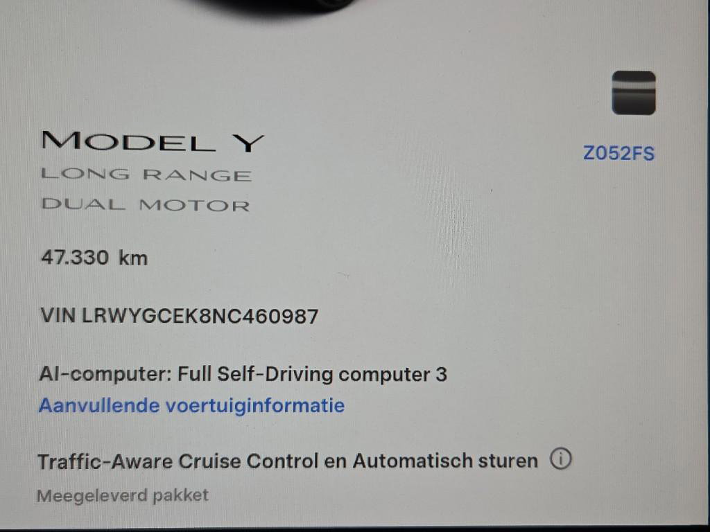 Tesla Model Y Long-Range AWD 351pk 75 kWh [ AMD RYZEN+AUTOPILOT+20 INCH+533KM WLTP+PREMIUM AUDIO ] 28