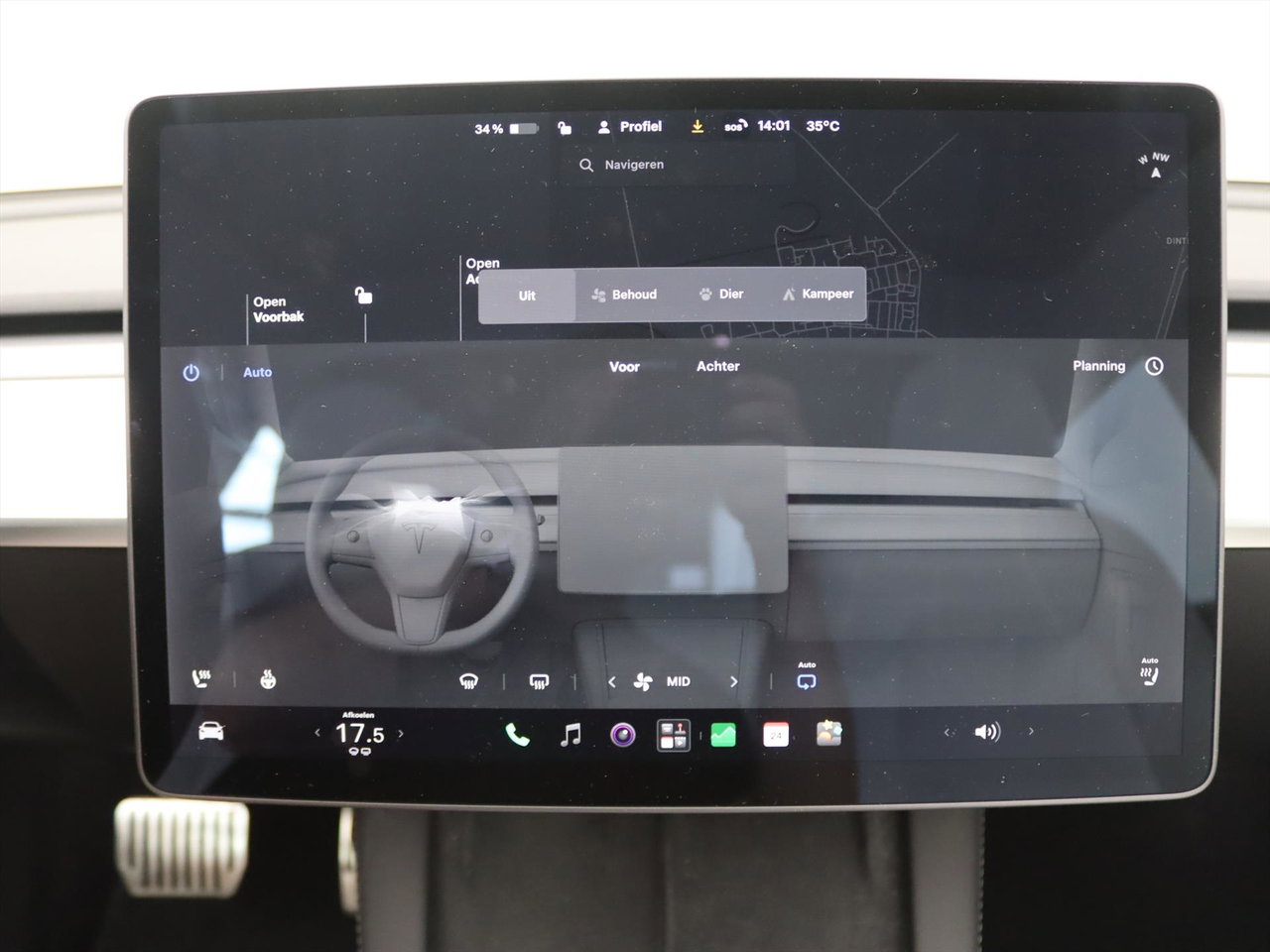 Tesla Model 3 Long-Range AWD 351pk 75 kWh UPGRADE [ WIT LEDER+RYZEN AMD+WARMTEPOMP+AUTOPILOT ] 28