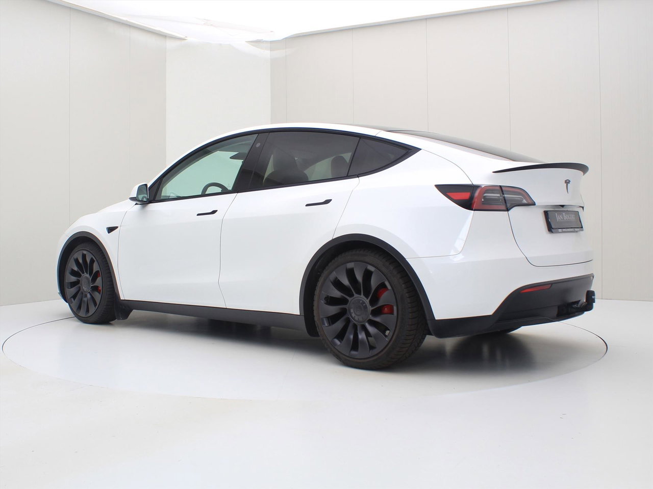 Tesla Model Y Performance 534pk AWD 90.9% SoH [ TREKHAAK+FSD+WIT LEDER+21 INCH+WARMTEPOMP+RYZEN ] 3