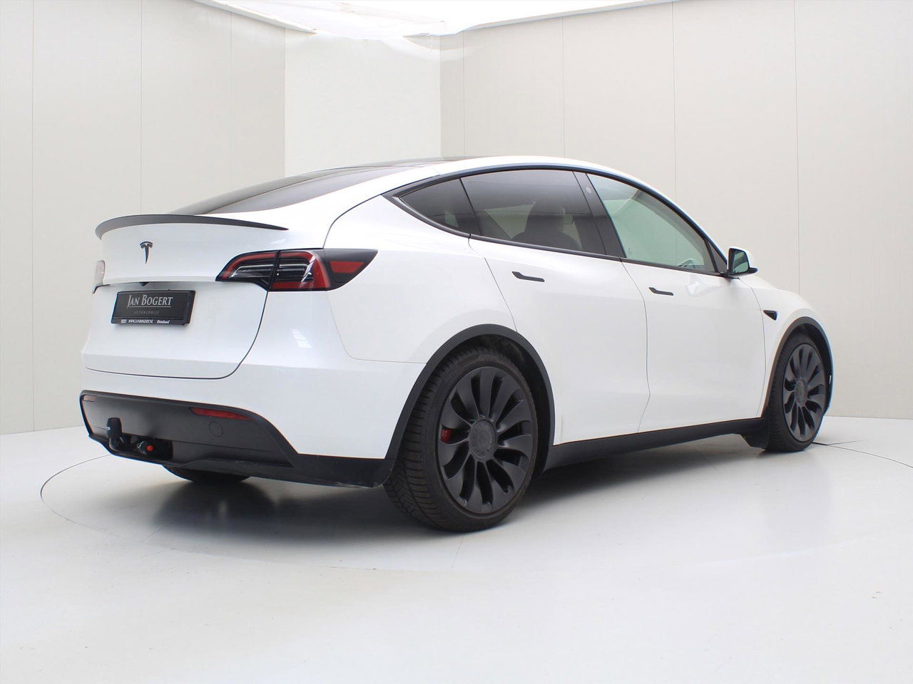 Tesla Model Y Performance 534pk AWD 90.9% SoH [ TREKHAAK+FSD+WIT LEDER+21 INCH+WARMTEPOMP+RYZEN ] 2