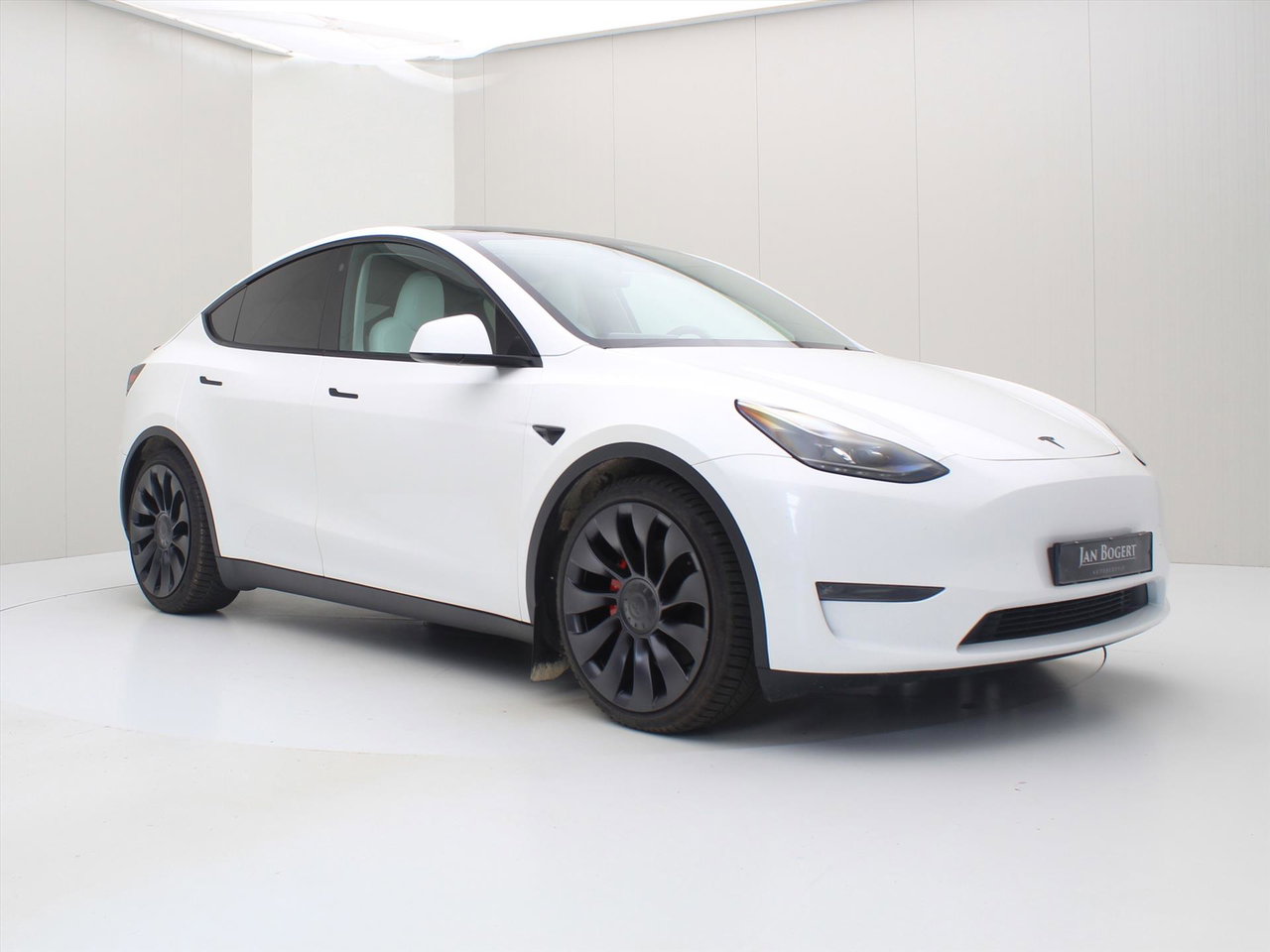Tesla Model Y Performance 534pk AWD 90.9% SoH [ TREKHAAK+FSD+WIT LEDER+21 INCH+WARMTEPOMP+RYZEN ] 4