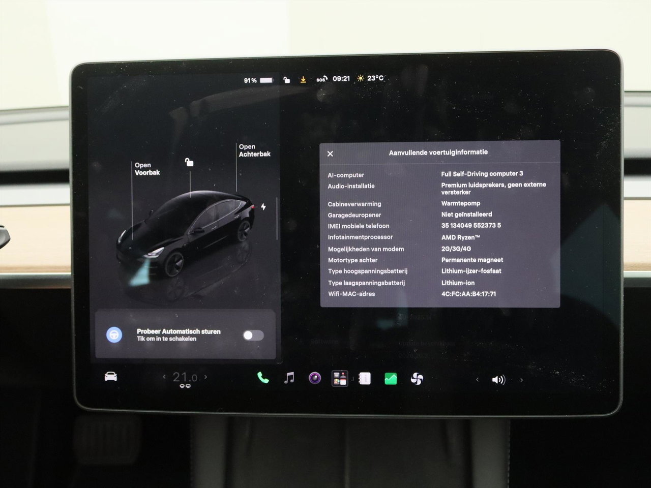 Tesla Model 3 Standard RWD Plus FACELIFT 95% SoH [ AMD RYZEN+WARMTEPOMP+AUTOPILOT+60 kWh+PREMIUM AUDIO ] 30