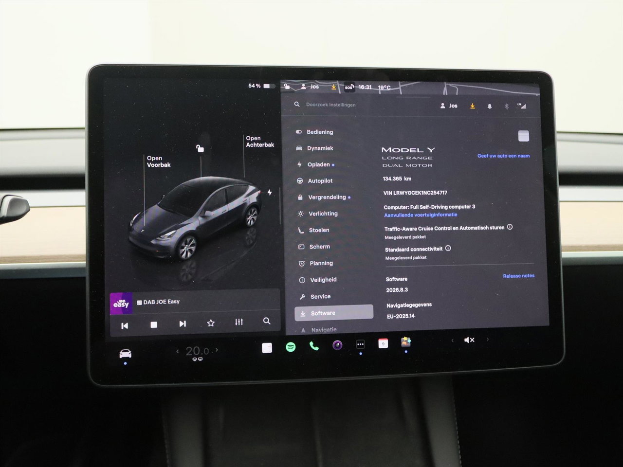Tesla Model Y Long Range AWD 75kWh 351pk AMD RYZEN [ TREKHAAK+AUTOPILOT+19 INCH+PREMIUM AUDIO ] 8