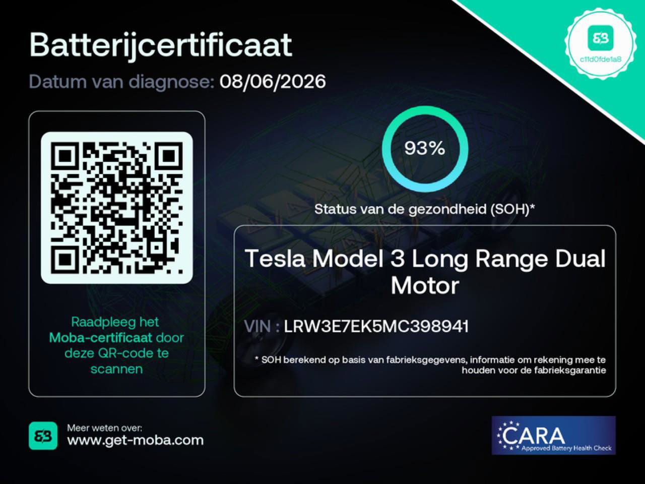 Tesla Model 3 Long-Range AWD 351pk 75 kWh 93% SoH FACELIFT [ WARMTEPOMP+AUTOPILOT+620KM WLTP+ ] 28