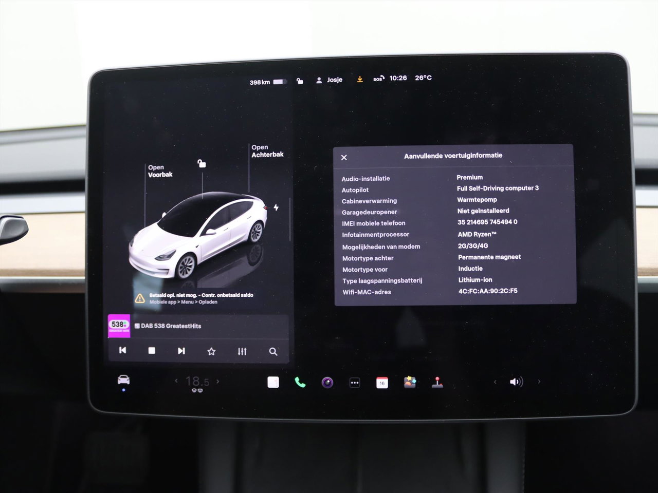 Tesla Model 3 Long-Range AWD 351pk 75 kWh UPGRADE [ AMD RYZEN+WARMTEPOMP+AUTOPILOT ] 29