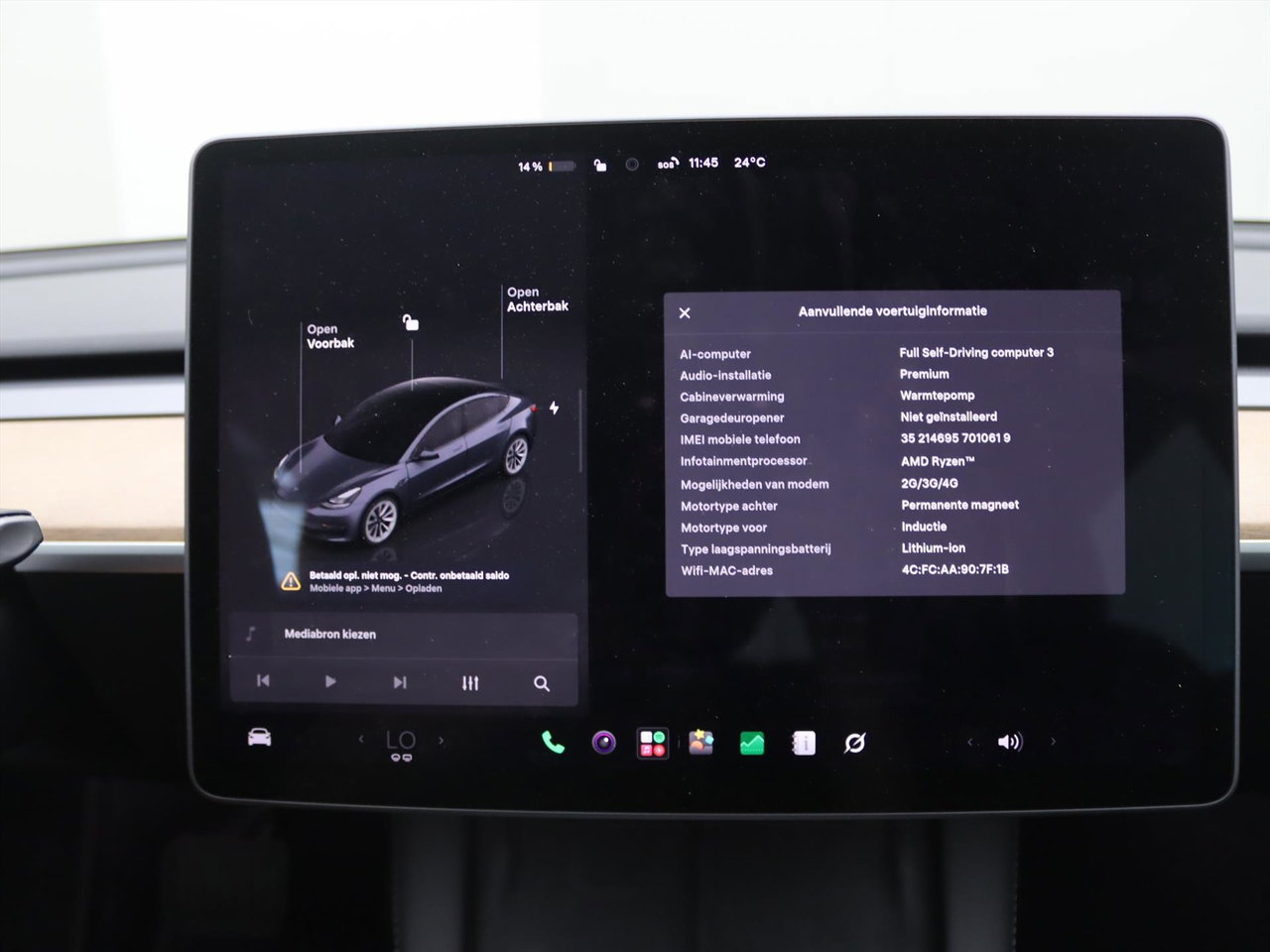 Tesla Model 3 Long-Range AWD 351pk 75 kWh 93.8% SoH UPGRADE [ RYZEN AMD+WARMTEPOMP+AUTOPILOT+PREMIUM AUDIO ] 30