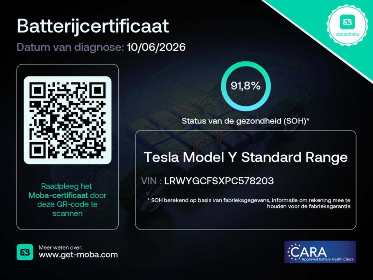 Tesla Model Y Standard RWD Plus 91.8% SoH [ AMD RYZEN+LFP ACCU+AUTOPILOT+19 INCH+PREMIUM AUDIO ] 19